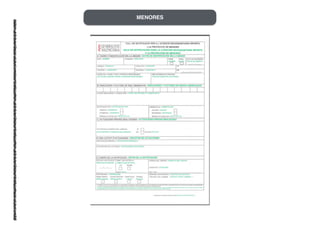 MENORES
 
