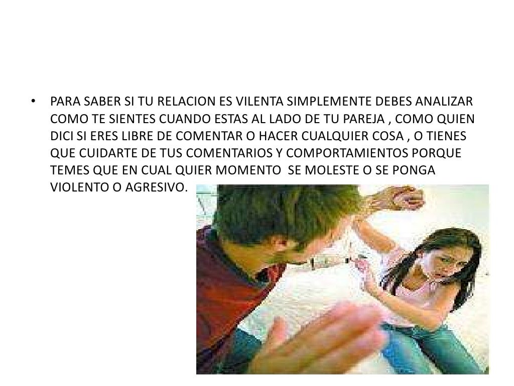 Violencia en el noviazgo