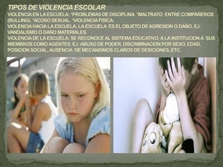 Violencia escolar
