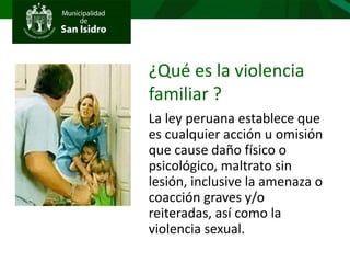 DEMUNA: EXPOSICIÓN VIOLENCIA FAMILIAR