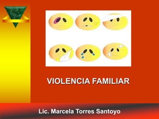 VIOLENCIA FAMILIAR

Lic. Marcela Torres Santoyo

 