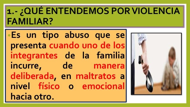 Violencia familiar (vii unidad)