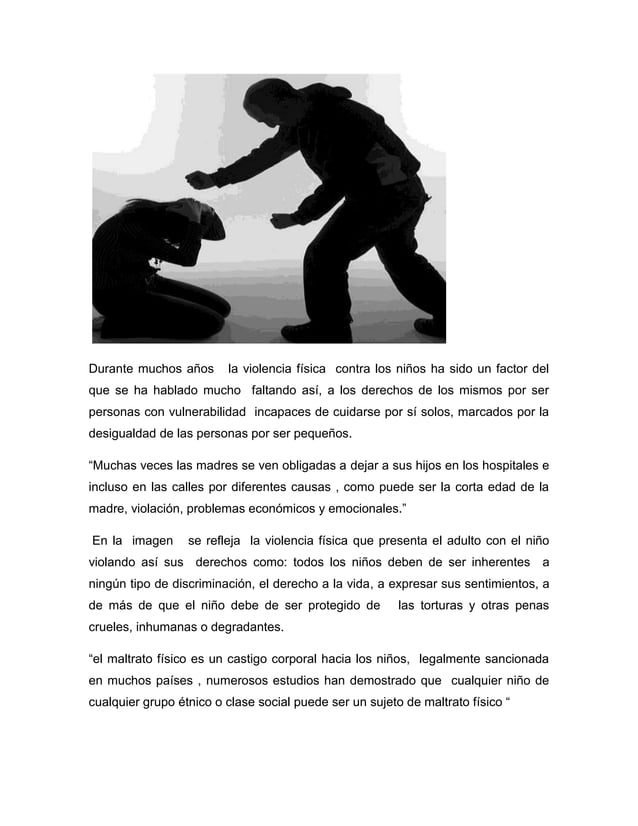 Violencia fisica con imagen PDF Violencia fisica con imagen PDF
