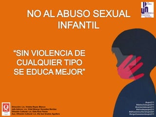 Dirección: Lic. Violeta Reyes Blanco
Jefe Admvo: Lic. Vidal Moacyr González Benítez
Difusión Cultural: Lic. Elda Ruiz Flores
Aux. Difusión Cultural: Lic. Ela Isaí Grados Aguilera
 