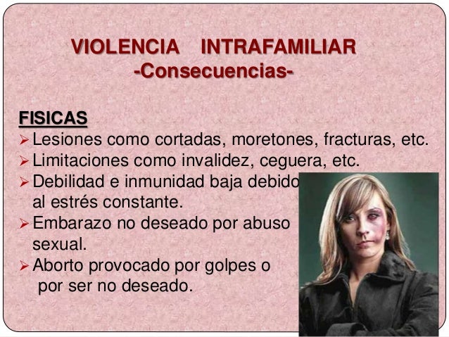 Violencia intrafamiliar