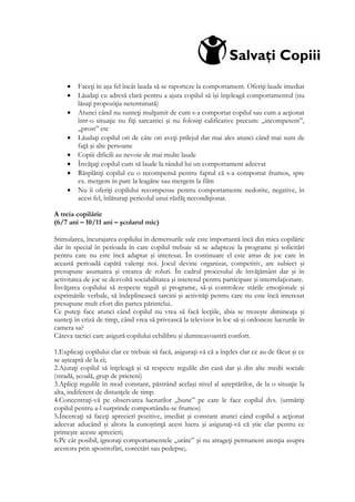 Violenta - Ghid pentru parinti