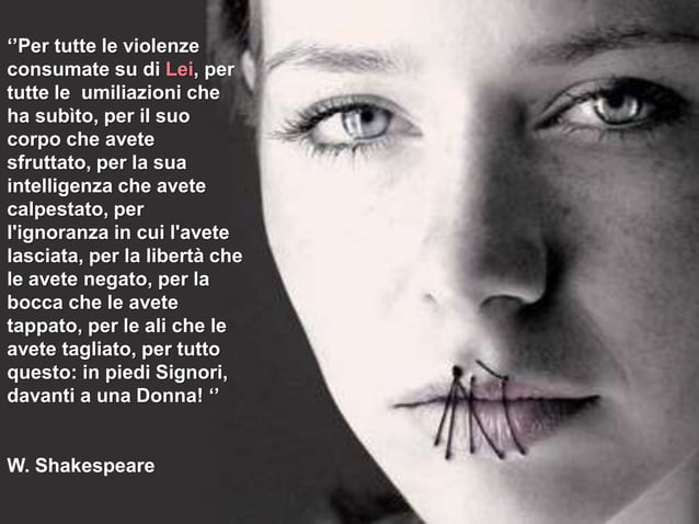 Violenza Sulle Donne Materiale Didattico Scuola Media Violenza sulle donne ppt | PPT