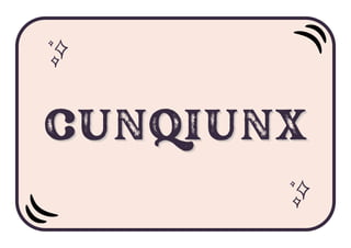 CUNQIUNX
CUNQIUNX
CUNQIUNX
 