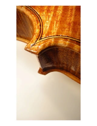 Violin Perfling Close-up