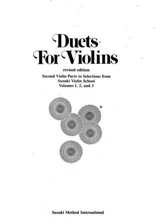 Violino   estudos - suzuki - duetos para violinos (www.sheetmusic-violin.blogspot.com)