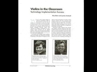 Violins article