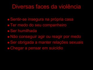 Violência contra a Mulher