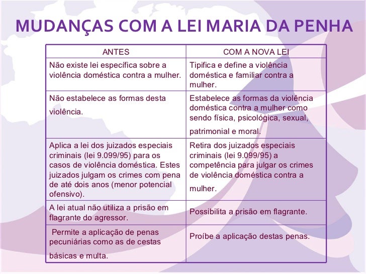 Lei maria da penha monografia
