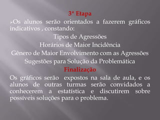 Quatro de cada dez professores atribuem a violência ao envolvimento dos alunos com drogas. 