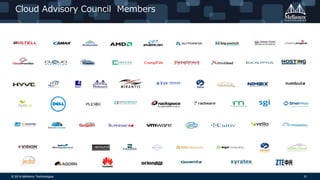 © 2014 Mellanox Technologies 31
Cloud Advisory Council Members
 