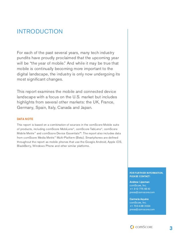 Mobile future in focus report 2013 via comScore