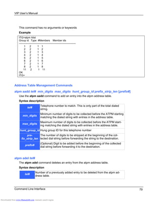 Vip Command Aba Vip000 | PDF