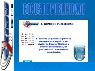 BONUS DE PUBLICIDADE 
