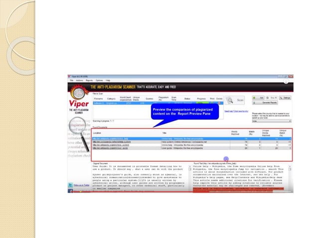 Viper plagiarism scanner | PPT
