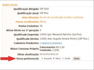 Atualização apresentação evolution 04/11