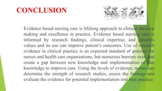 Evidence Based Practice | PPTX