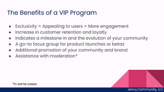 VIP Program Creation | PDF