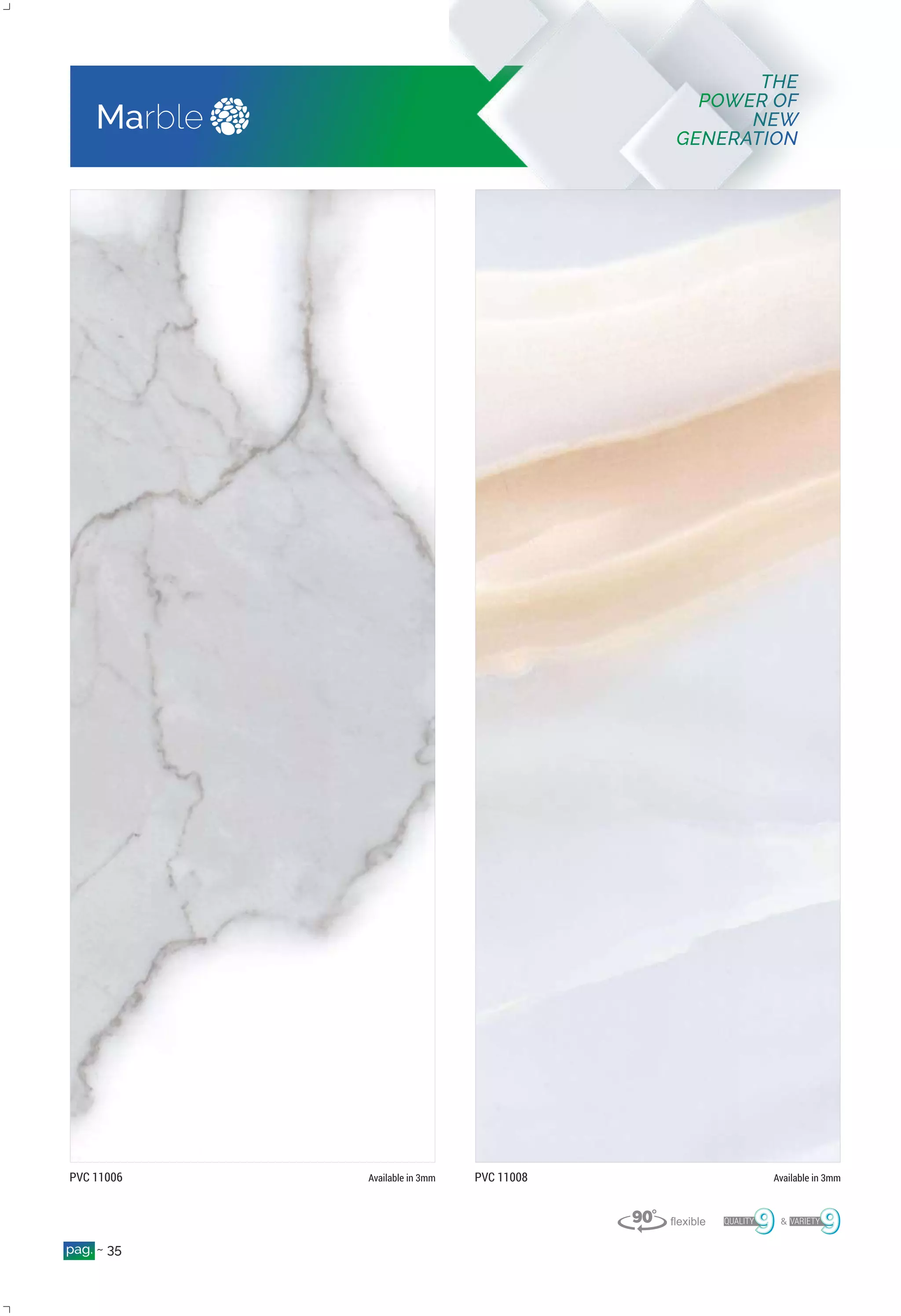 The 90° PVC Flexible Laminates Presented by VIR Laminate