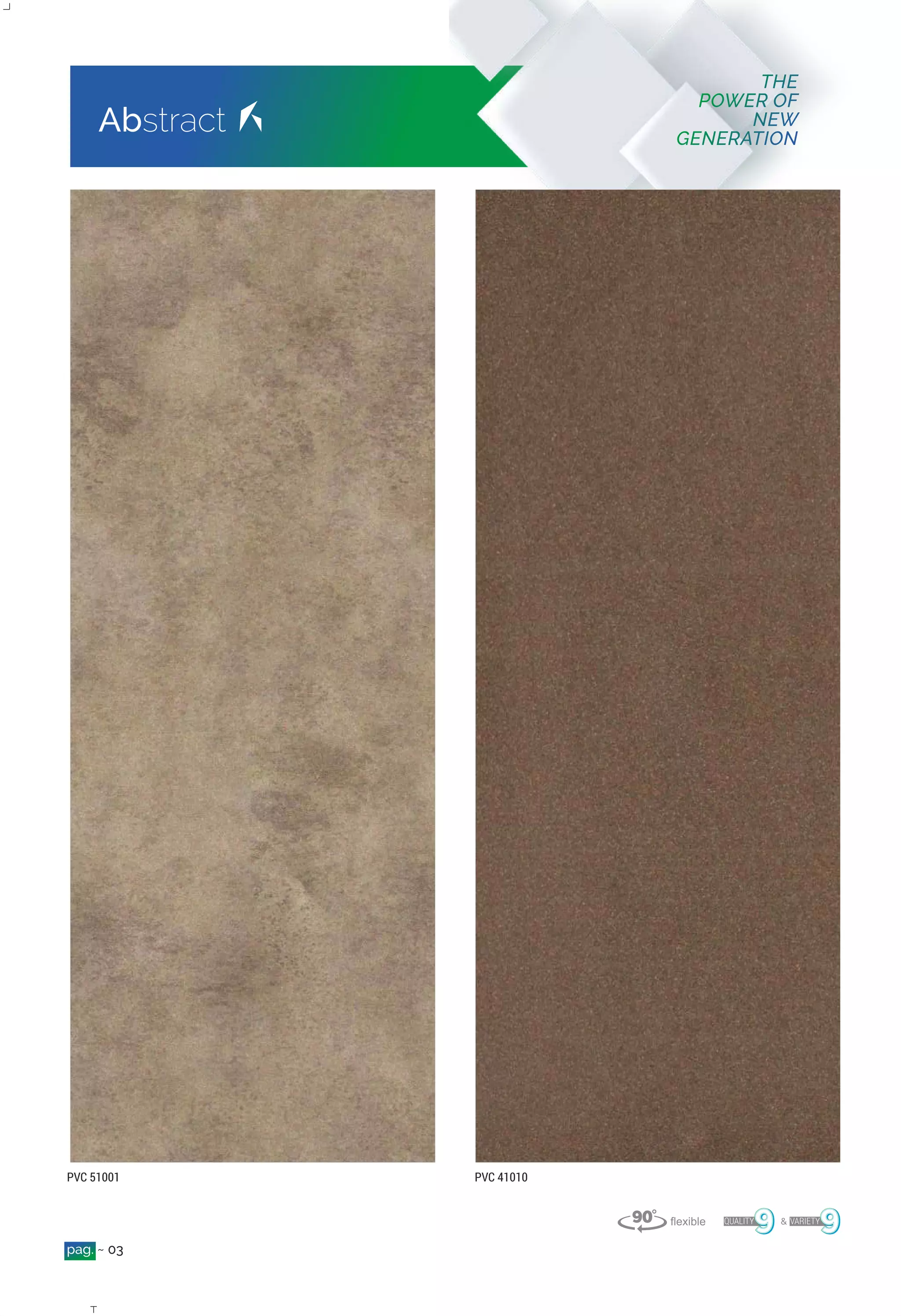 The 90° PVC Flexible Laminates Presented by VIR Laminate