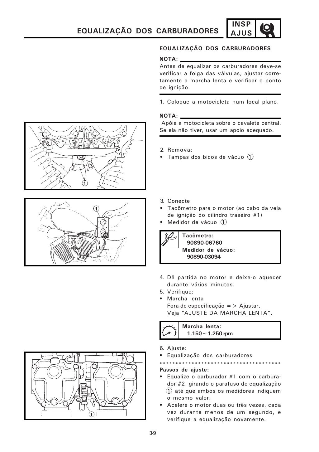MANUAL DA YAMAHA VIRAGO 535 cc