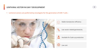 Viral Based Gene Delivery System for Car-t Cell Engineering | PPTX