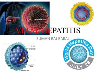 VIRAL HEPATITIS
SUMAN RAJ BARAL
 