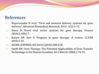 VIRAL AND NON VIRAL GENE TRANSFER | PDF