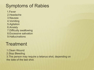 Fever From Rabies Viral diseases | PPTX