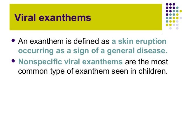 Viral diseases of the skin (Other)