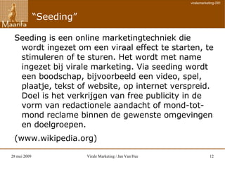 Duur en complex Virale middelen : Nieuwe en/of originele media 