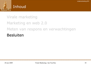 Mag niet té commerciëel zijn 