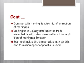 Viral encephalitis