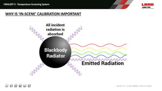 VIRALERT 3 - Temperature Screening System
WHY IS ‘IN-SCENE’ CALIBRATION IMPORTANT
 