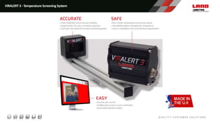 VIRALERT 3 - Temperature Screening System
 