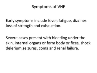 Comprehensive Overview of Viral Hemorrhagic Fevers: Causes, Symptoms ...