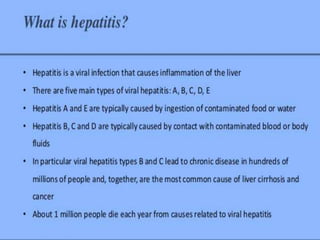 Viral hepatitis