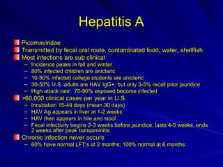 Viral Hepatitis is going to rock your world baby | PPT