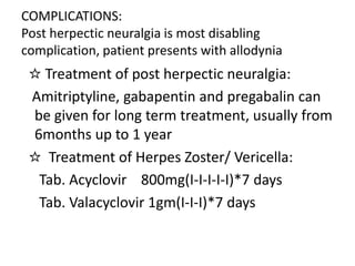 zoster gabapentin