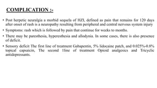 topical gabapentin for postherpetic neuralgia