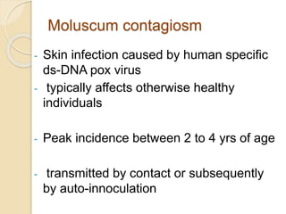 Skin Innoculation Infection Viral infections of eye | PPTX