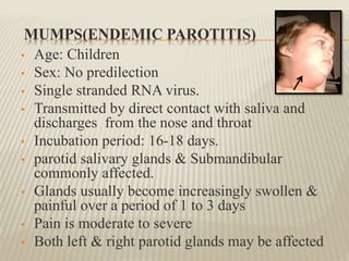 Viral infections (oral cavity) | PPTX