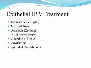 Viral keratitis | PPT