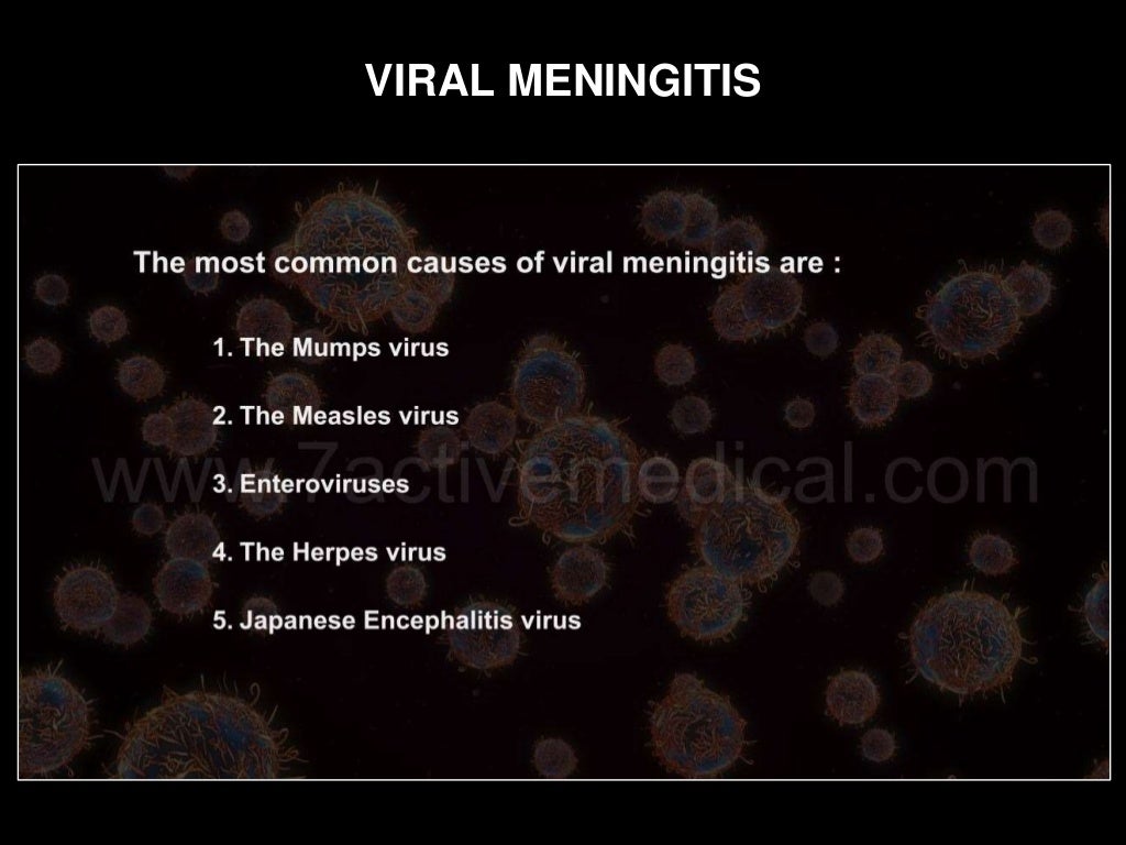 Viral meningitis