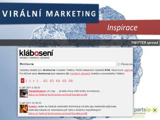 VIRÁLNÍ MARKETINGPro a ProtiKomerční sdělení nestojí vedle obsahu – ale SAMOTNÉ JE obsahem