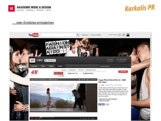 … oder Einblicke ermöglichen
 